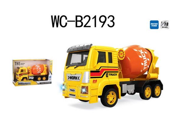 ABtoys (АБтойс) 89002A-2 Бетономешалка, инерционная, звуковые и световые эффекты ABtoys (АБтойс) 89002A-2 Бетономешалка, инерционная, звуковые и световые эффекты