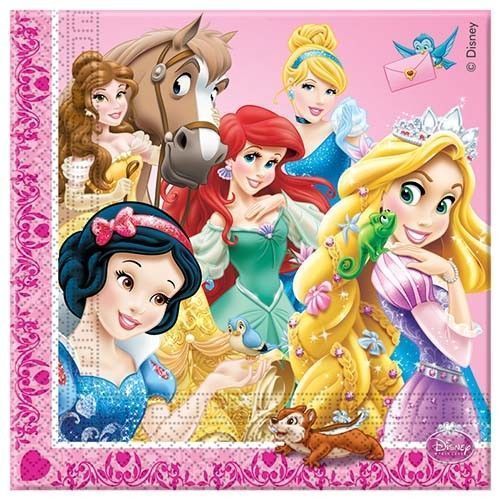 Procos 82647 Салфетки "Принцессы Disney и питомцы", 20 шт.