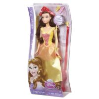 Mattel BDJ50 Кукла Принцесса Disney - Модные прически, Белль