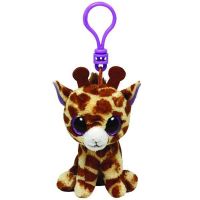 TY 36507 Брелок плюшевый Жираф Safari, 9 см