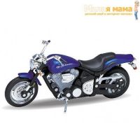 Welly 12156P Модель мотоцикла 1:18 MOTORCYCLE / YAMAHA 2002 ROAD STAR WARRIOR