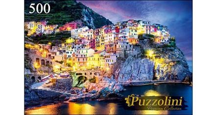 Puzzolini 7674 Пазл Италия Парк Чинкве Терре, 500 элементов