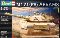 Revell 03112 Сборная модель американского танка M 1 A1 (HA) Abrams, 1:72