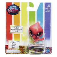 Hasbro B9832 Зверюшка LPS Птичка Cardi Crimsonglitz (#41)