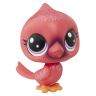 Hasbro B9832 Зверюшка LPS Птичка Cardi Crimsonglitz (#41)