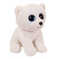 ABtoys M0067 Мягкая игрушка Медвежонок, белый, 24 см