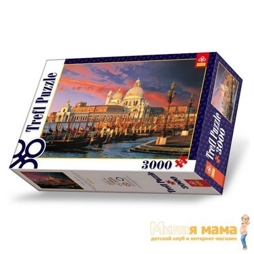 Trefl 33020 Пазлы Базилика Санта-Мария делла Салюте, Венеция, 3000 дет.
