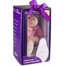 Drema BabyDou 103D Мишка розовый для засыпания малыша, с белым и розовым шумом