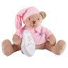 Drema BabyDou 103D Мишка розовый для засыпания малыша, с белым и розовым шумом