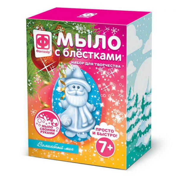 ФАНТАЗЁР 406057ФН Мыло своими руками с блестками фигурное Волшебный миг