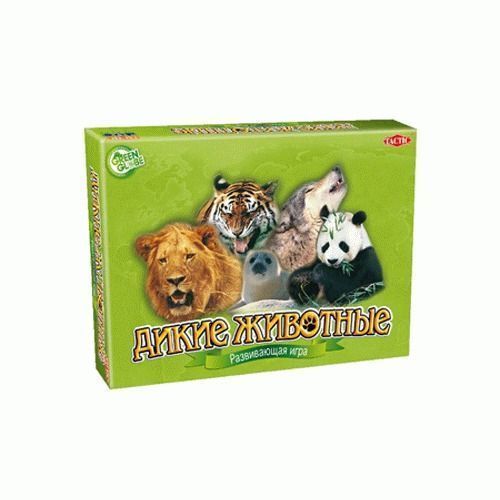 Tactic 01744 Настольная игра "Дикие животные мира"