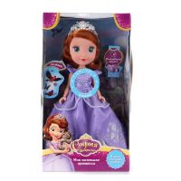 Карапуз SOFIA003 Кукла "Disney" София 25 см, озвученная, светится амулет