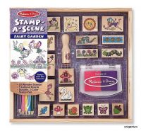 Melissa&amp;Doug 2424M Набор для творчества Melissa&amp;Doug печати Сад для фей