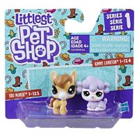 Hasbro C1678 LPS S1 Пара мини-петшопов Теленок и овечка