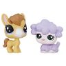 Hasbro C1678 LPS S1 Пара мини-петшопов Теленок и овечка