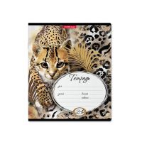 ErichKrause 49217ЕК Тетрадь ErichKrause Wild Cat школьная ученическая 24 листа, клетка