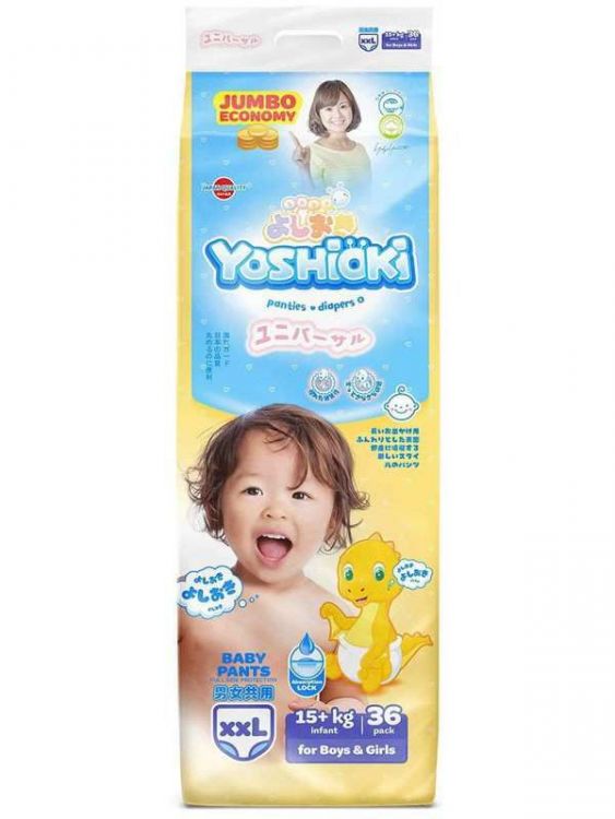 Yoshioki Y15 Трусики-подгузники Yoshioki XXL (15+кг), 36 шт Yoshioki Y15 Трусики-подгузники Yoshioki XXL (15+кг), 36 шт