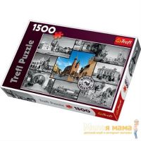 Trefl 26126 Пазл Краков - коллаж, 1500 деталей