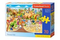 Castorland В-070046 Пазл Premium Парк динозавров, 70 деталей 