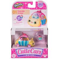 Moose 56579 Машинка Cutie Car S1 с фигуркой Шопкинс Cupcake Cruiser