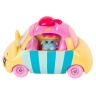 Moose 56579 Машинка Cutie Car S1 с фигуркой Шопкинс Cupcake Cruiser