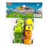 Junfa Toys ZY778028 Набор машинок "Мегамоторы", 4 штуки