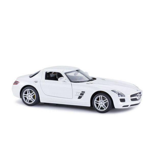 RASTAR 47600W Машина р/у 1:14 Mercedes-Benz SLS AMG, цвет белый 27MHZ