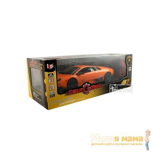 6618-889a_orange-ast6618-889a-88091-0-360.jpg KidzTech 6618-889A Радиоуправляемый автомобиль Lamborghini 670-4 оранжевого цвета