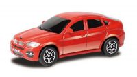 RMZ City 344002S-RD Машина металлическая BMW X6, 1:64, цвет красный