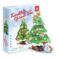 Cubic Fun P680h Christmas Tree 3D Пазл Новогодняя елка с подсветкой