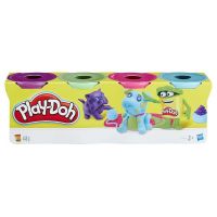 Play-Doh B5517 Набор пластилина 4 цветов, 4 баночки
