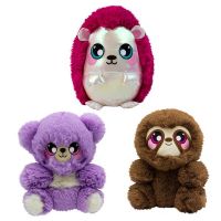 BEVERLY HILLS TEDDY BEAR SQ00957/1 Squeezamals (Скуизамалс) 3Deez, De-lux фигурки животных, 20 см, 4 вида в ассорт, 8 шт в дисплее, ЦЕНА ЗА ШТУКУ