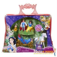 Mattel X9428 Набор подарочный с мини-куклой "Disney Принцесса – Маленькое королевство" Белоснежка