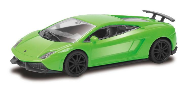 Uni-Fortune 344998SM(A) Машинка металлическая Uni-Fortune RMZ City 1:64 Lamborghini Gallardo LP570-4 Superleggera, без механизмов, 2 цвета в ассорт. белый/зеленый
