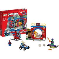 Lego Juniors 10687 Конструктор Лего Джуниорс Убежище Человека-Паука, 137 деталей