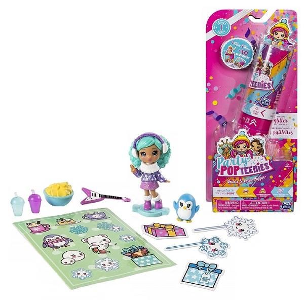 Party Popteenies 46801 S1 Хлопушка с сюрпризом (кукла+питомец+акссессуары)