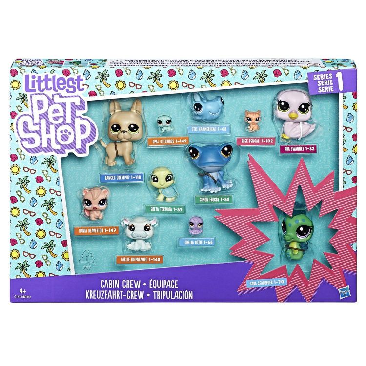 Hasbro C1673 LPS S1 Набор из 11 коллекционных петов "Путешествие"