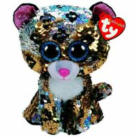 TY 36796 Flippable Мягкая игрушка Леопард TBA, 25 см
