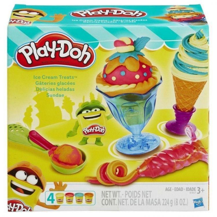 Hasbro B1857 Пластилин Play-Doh Игровой набор "Инструменты мороженщика"