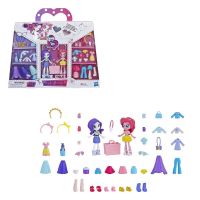 Hasbro E4243 MLP Equestria Girls Набор игровой Модный приговор с мини-куклами, Пинки Пай и Рарити