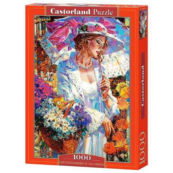 Пазл Castorland 1000 деталей, Хризантемы 68*47 см