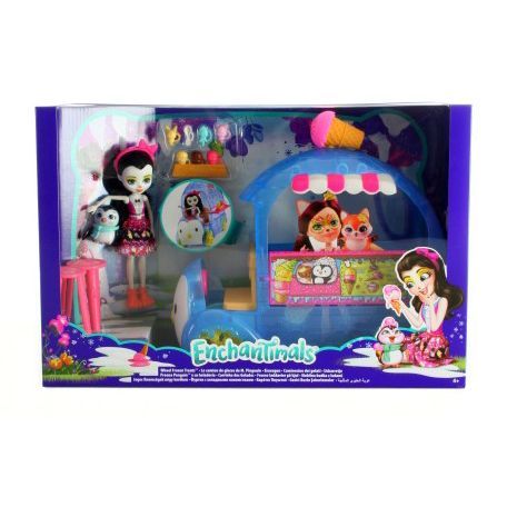 Mattel FKY58 Энчантималс Фургончик мороженого Прины Пингвины
