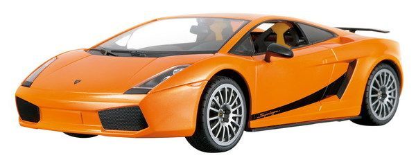 RASTAR 26400O Машина р/у 1:14 Lamborghini, 30,7х13,6х8,5см, цвет оранжевый 27MHZ
