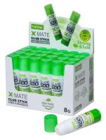 Hatber GS-058737 Клей-карандаш Hatber X-Mate 8гр в картонной Дисплей-витрине