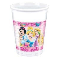 Procos 82646 Стаканы пластиковые "Принцессы Disney и питомцы", 8 шт.
