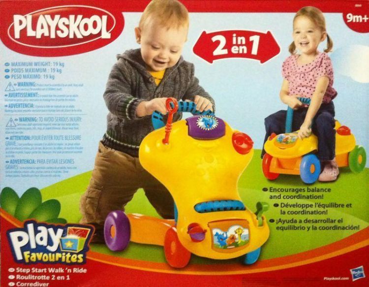 Hasbro 05545 Playskool Ходунки-каталка 2 в 1