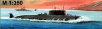 Звезда 9007П Российский атомный подводный ракетный крейсер К-141 «Курск» 1:350