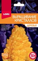 LORI Крд-004 Набор Выращивание кристаллов. Деревья "Желтая ёлочка"