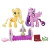 Hasbro B9850 MLP Игровой набор Пони-модницы "Стильные друзья", Твайлайт Спаркл и Эпплджек