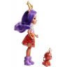 Mattel FNH23 Энчантималс Кукла Данесса Оления с любимой зверушкой, 15 см